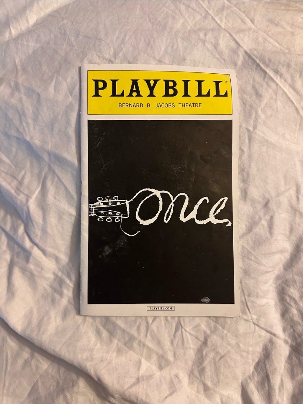 Once- Playbill